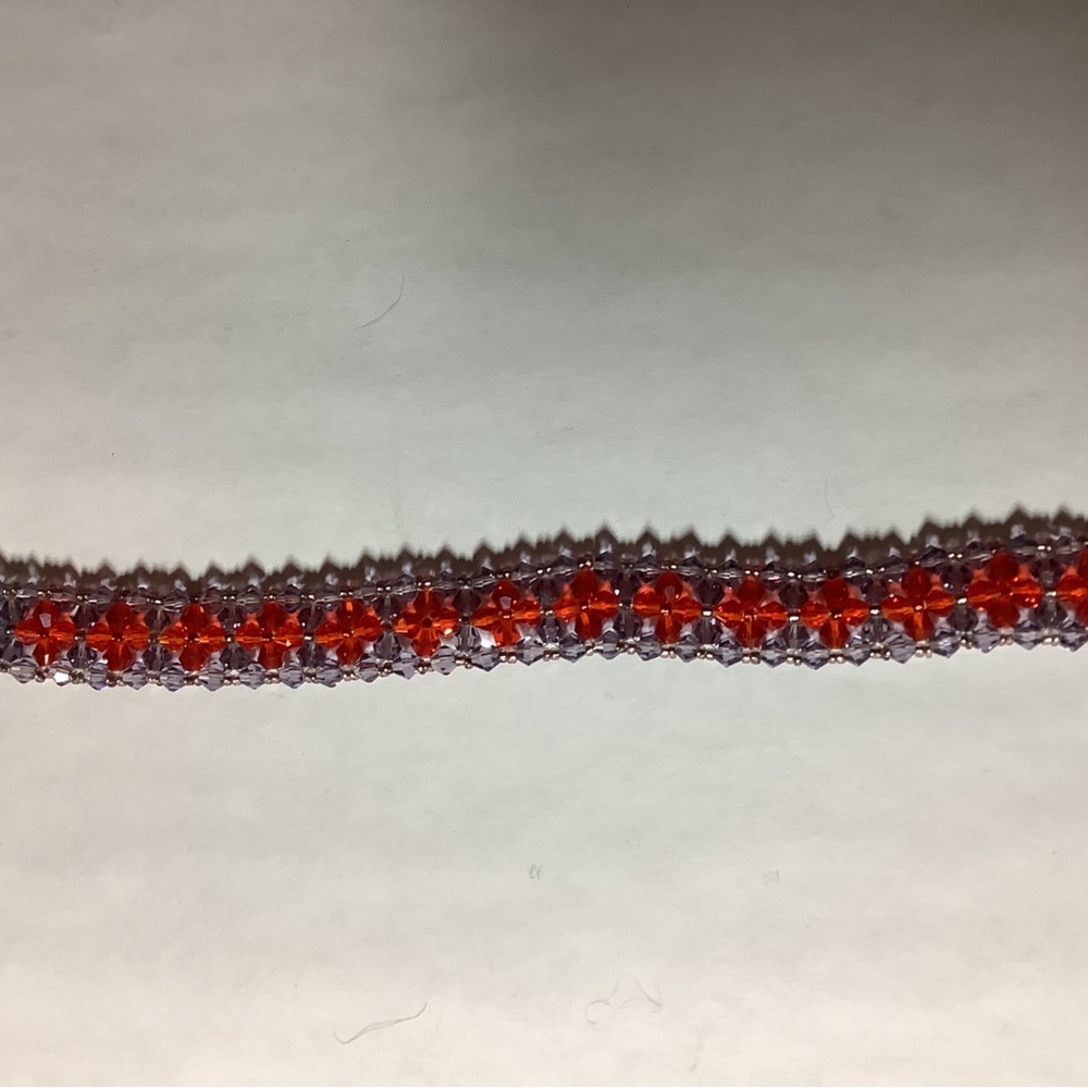 Hand-woven Artisan Crystal Bracelet
